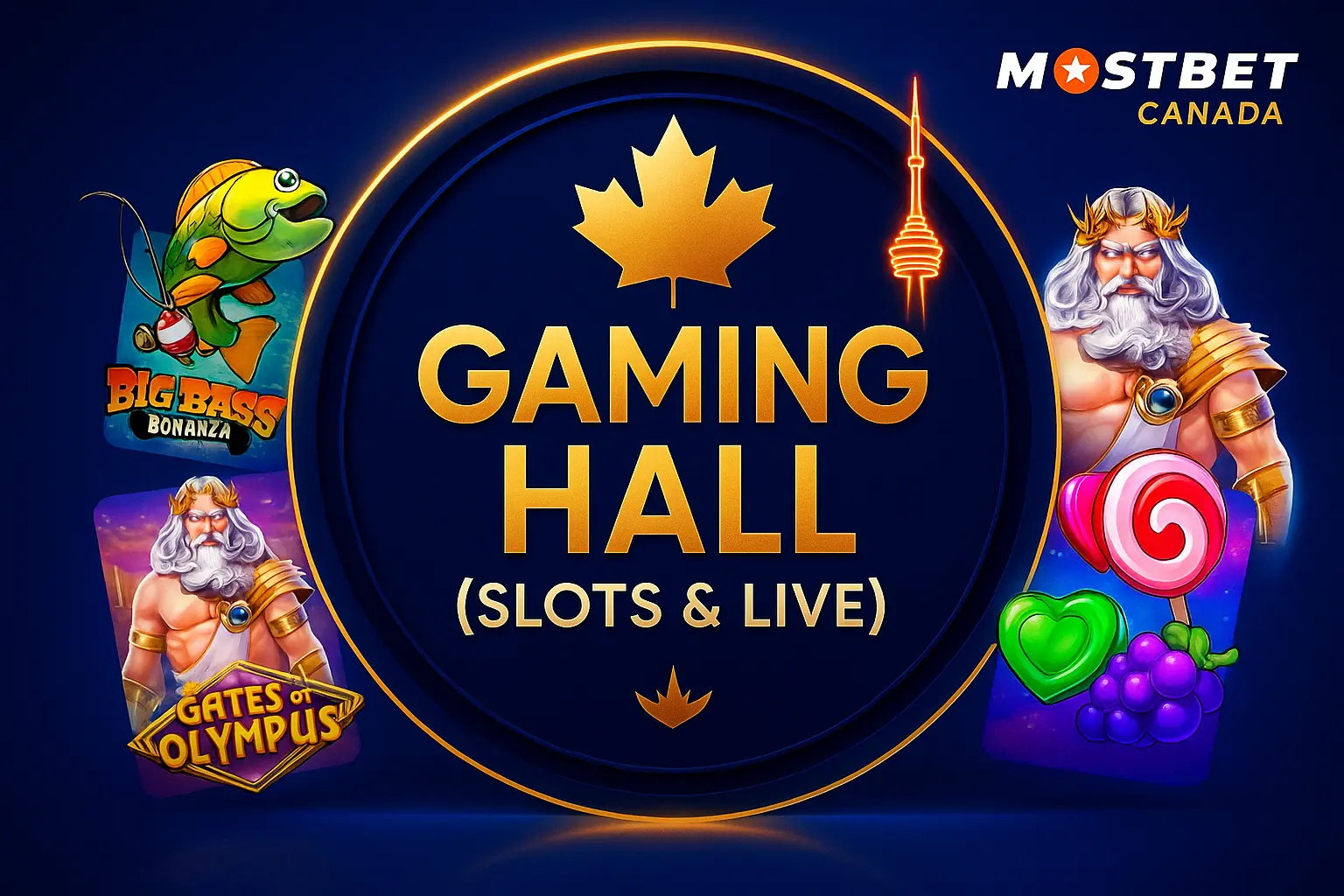 Gaming hall (slots & live casino)