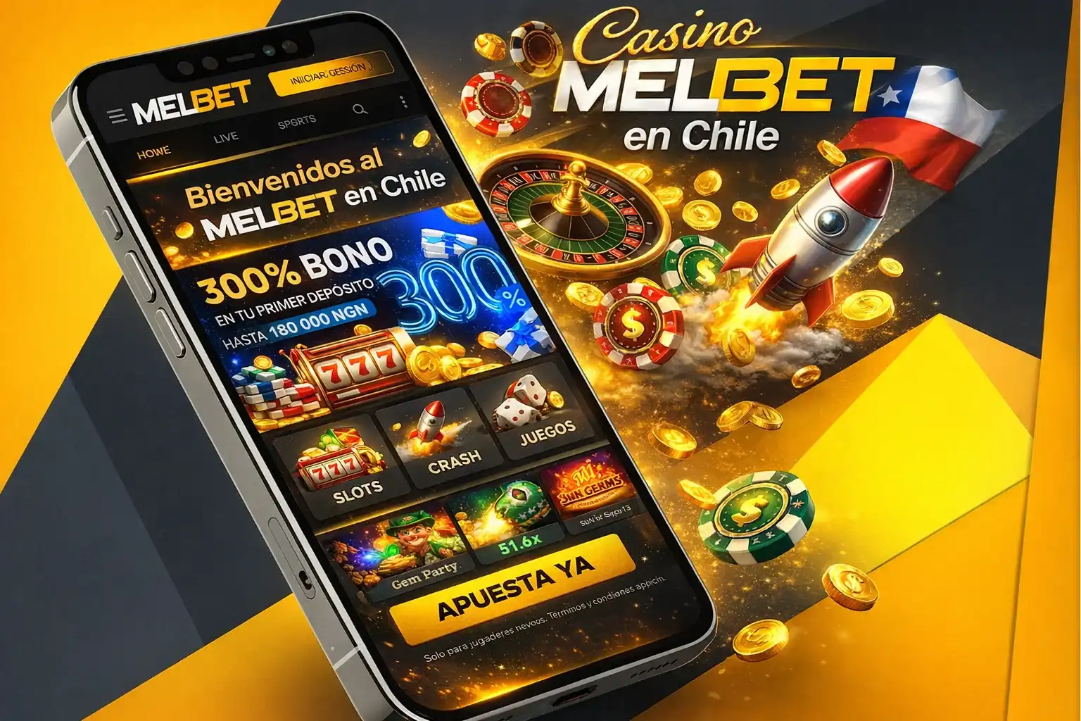 MelBet Casino Chile Juegos Disponibles